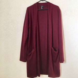 Forever 21 Men open front cardigan 🎉